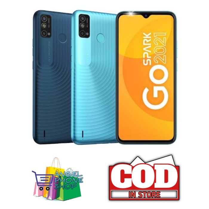 Tecno Spark 6 Go 2021 RAM 4GB ROM 64GB GARANSI RESMI