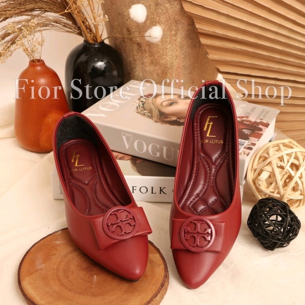 FIOR LOTUS Ballevina Pointed Toe Ballet Flat AR 18 - Fior Store