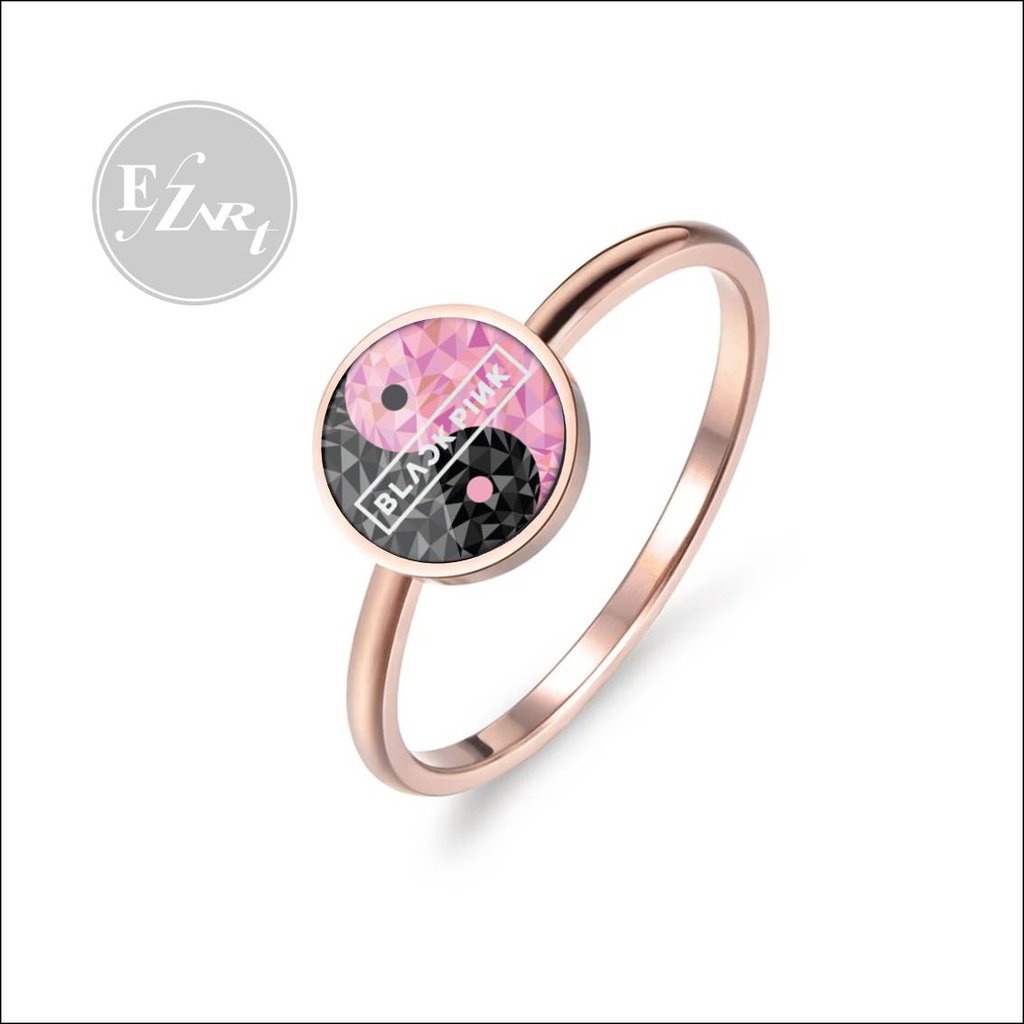 CINCIN CUSTOM ROSE GOLD LOGO BTS, Blackpink, Twice, RV, EXO, GOT7, NCT, Mamamoo, Itzy, Astro