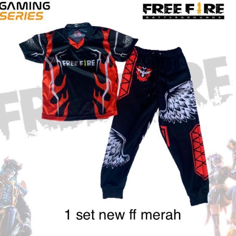 [G-AUY ✓] Celana Angel Joger Enjel Ff Terbaru Gaming Free Fire Kekinian Celana angel ff Celana gamin