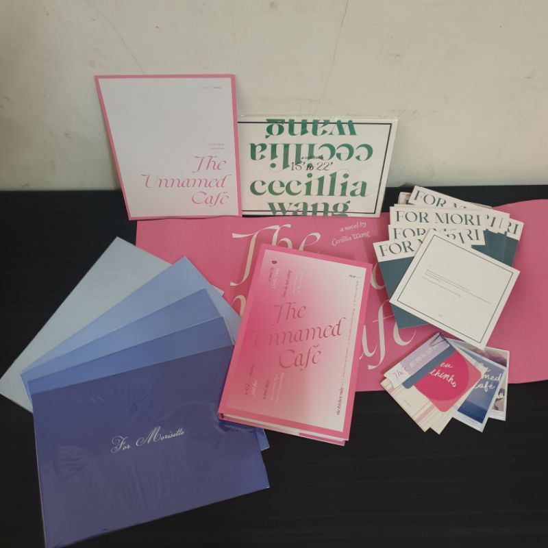 [BOOKED JANGAN DI ORDER] THE UNNAMED CAFE (+Apron) BY CECILLIA WANG