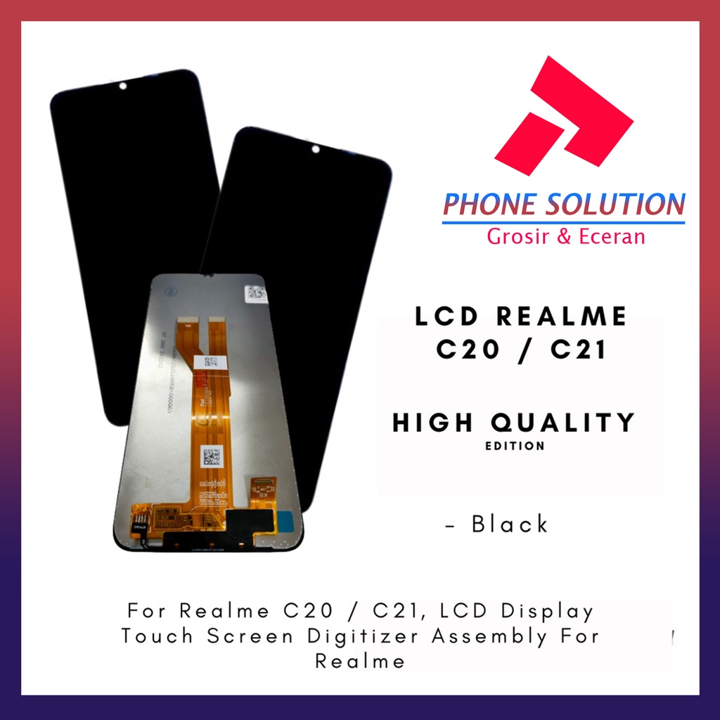 LCD Realme C20 / LCD Realme C21/ LCD Realme C11 2021 ORIGINAQL 100% Fullset Touchscreen // Supplier LCD Realme - Garansi 1 Bulan