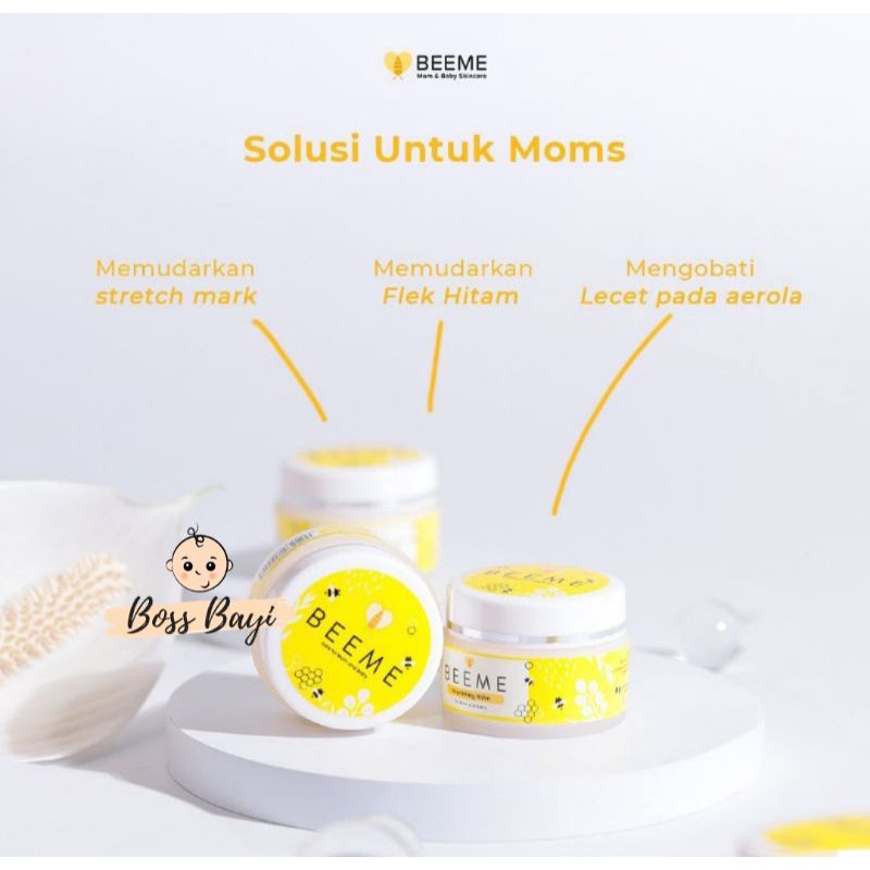 BEEME - Skincare Ibu dan Anak - Nourishing Balm / Natural Soap 3in1 / Honey Sunscreen Lotion