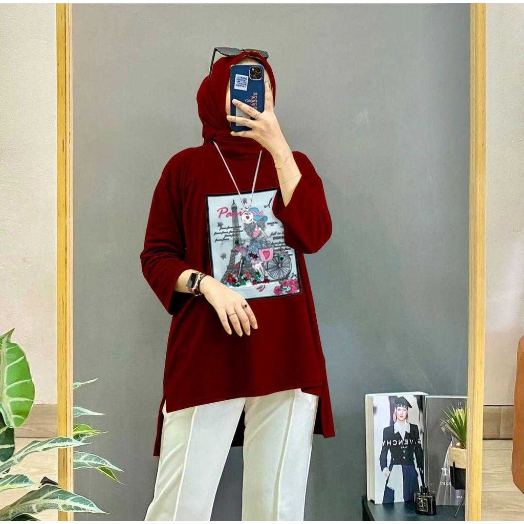 O2 Fashion / Amora oversize / bisa cod / pakaian wanita oversize