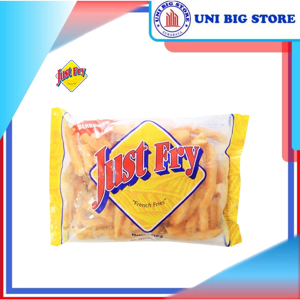 

Just Fry Seasoned French Fries 450 gr Kentang Goreng Berbumbu 500