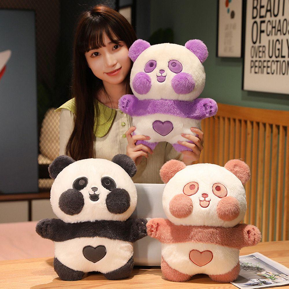 Mxbeauty DuDu Panda Mainan Mewah 38 cm Indah Menemani Lembut Mainan Hadiah Ulang Tahun Fluffy Panda Kartun Boneka Mainan