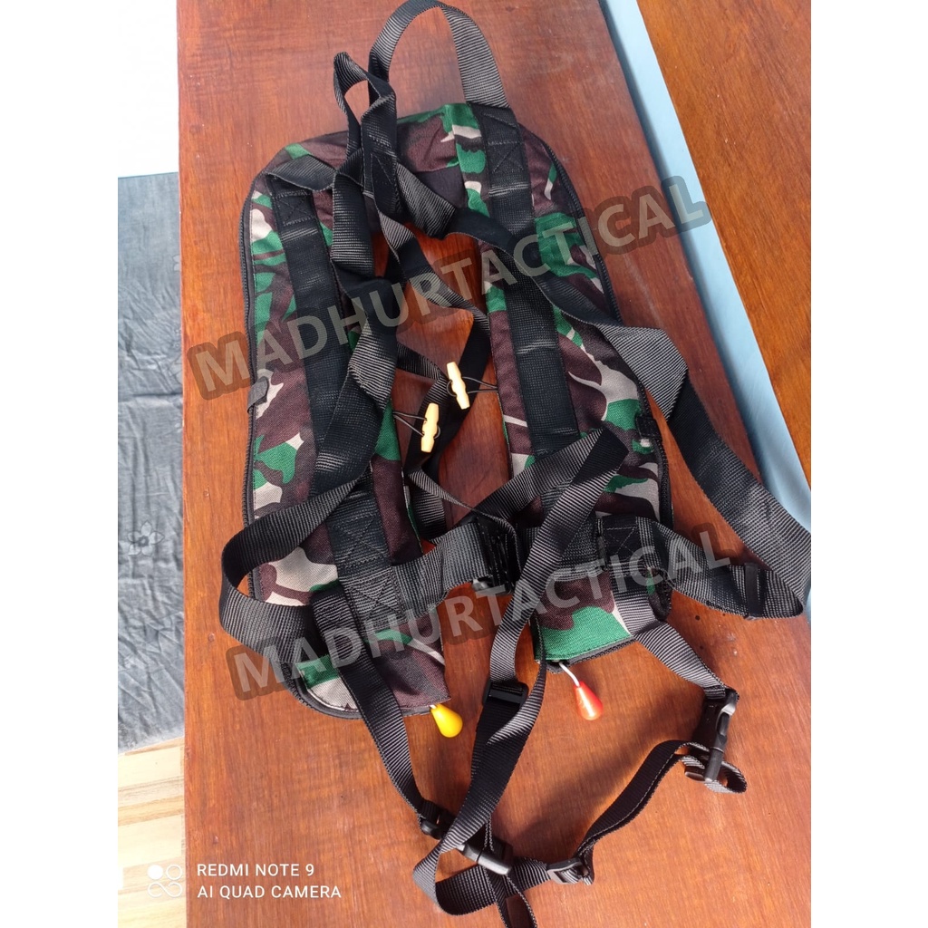 Inflatable Life Jacket Pelampung Gas Co2 Original TNI