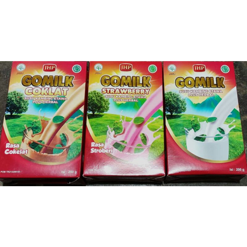 GROSIR GOMILK Susu Kambing Etawa plus herbal