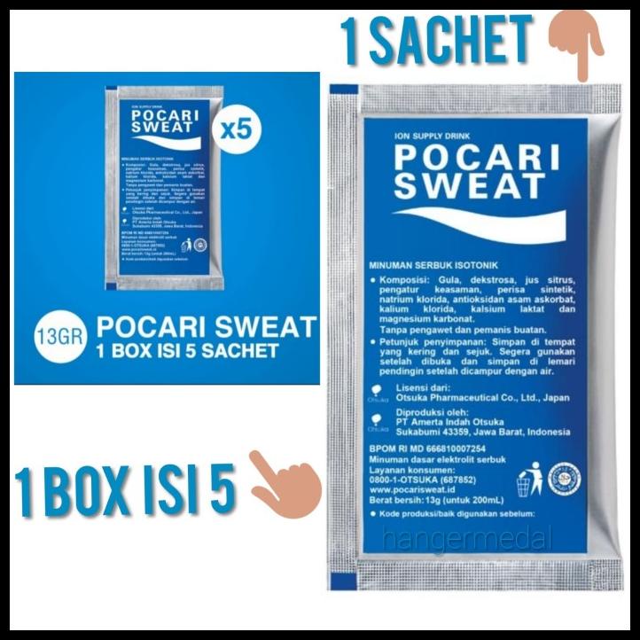 

Pocari Sweat Isotonic Bubuk Sachet Isi Bidon Lari Sepeda Sport Drinks