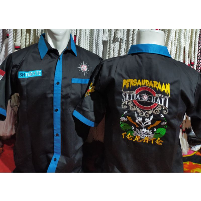 kemeja terate,Hem bordir Terate,baju psht baju terate kemeja psht