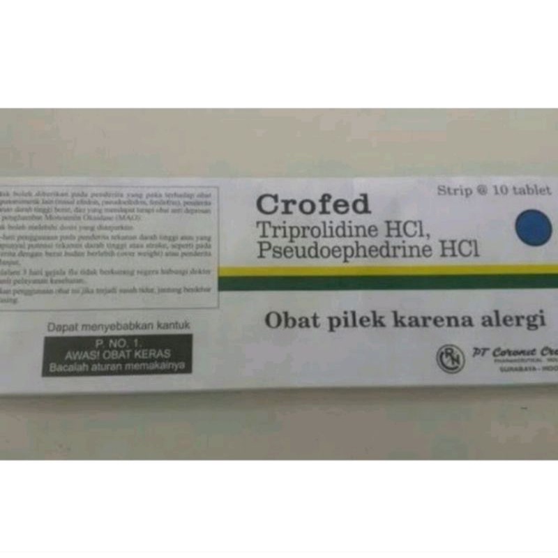 Crofed tablet isi 100