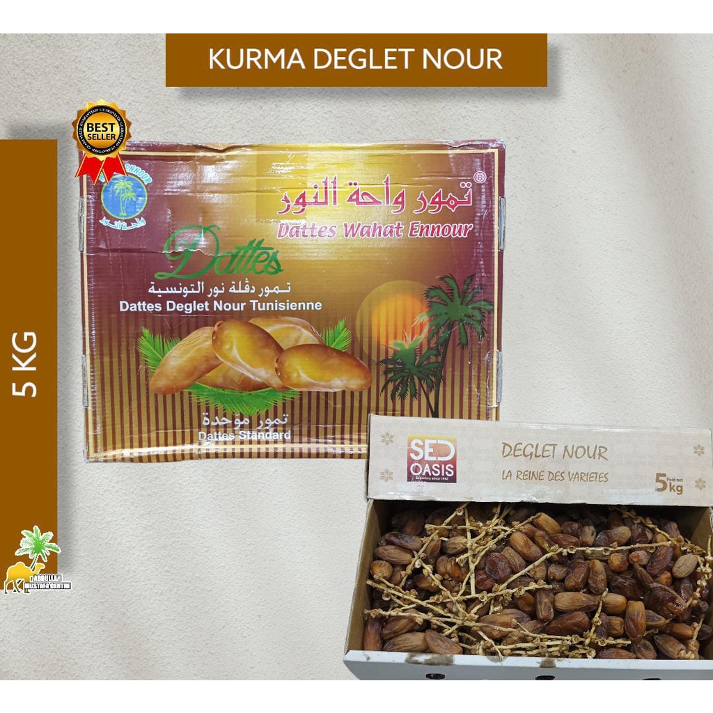 

Kurma tunisia tangkai premium / kurma tunisia SED OASIS / kurma tunisia WAHA ENNOUR @500 gr