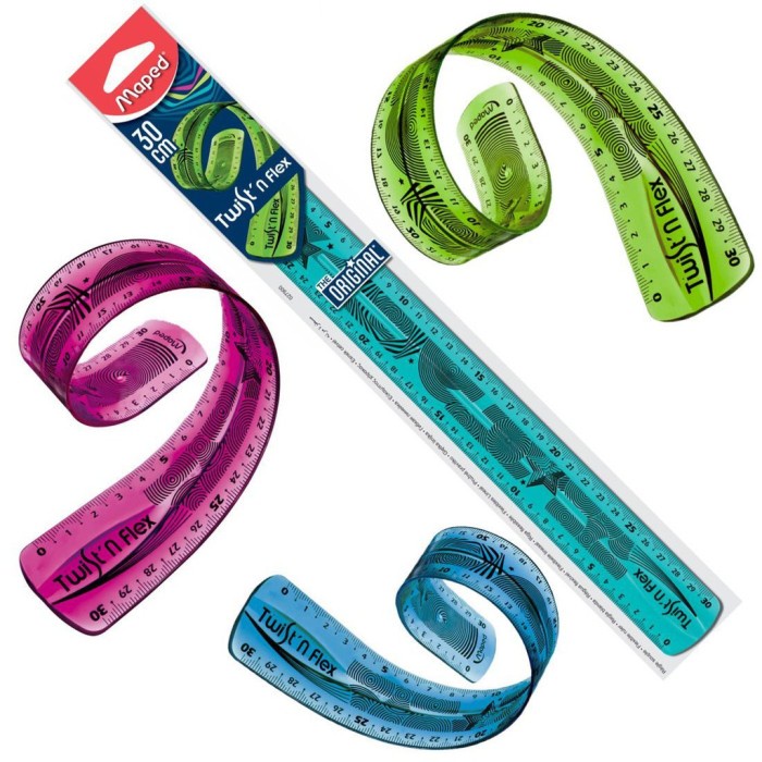 

Maped Penggaris Twist'n Flex 30cm