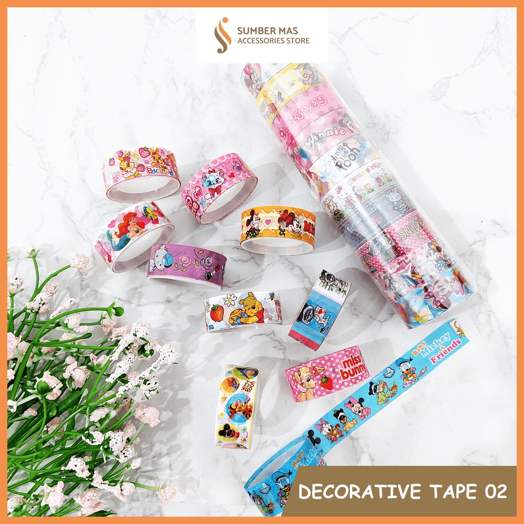 

DECORATIVE TAPE/SOLASI DEKORASI (3) |0021 |203