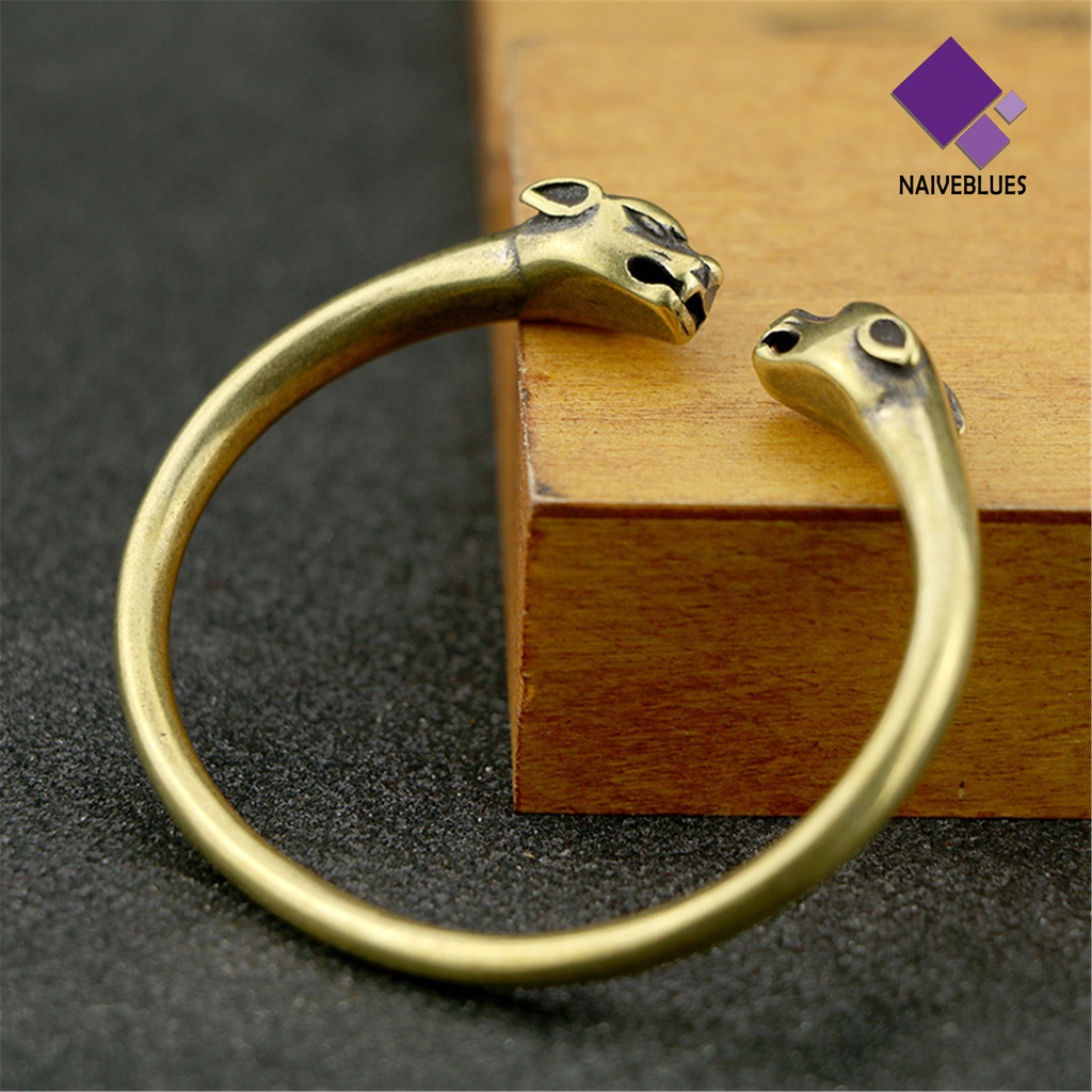 Gelang Bangle Adjustable Bahan Kuningan Untuk Pria Dan Wanita