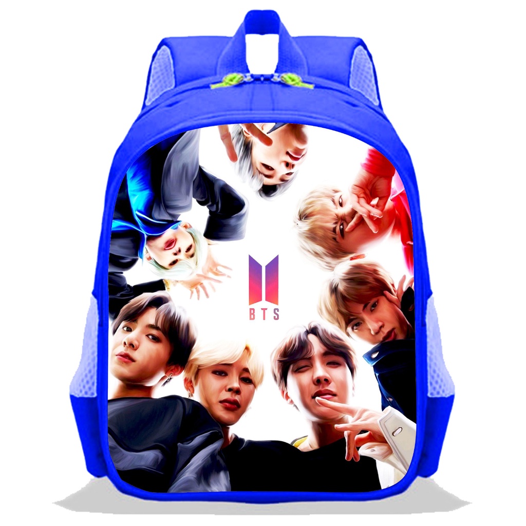 tas anak perempuan sekolah karakter BTS  - ransel sekolah BTS  anak