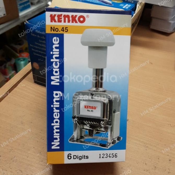 

Automatic Numbering Machine Kenko 45 / Stempel Nomorator 6 Digit
