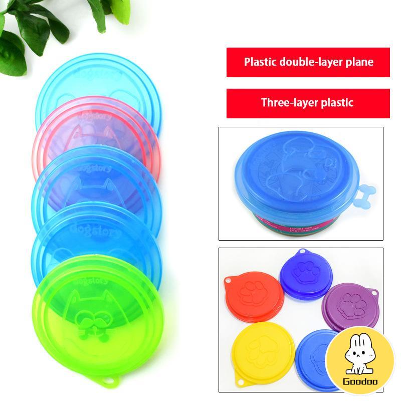 Penutup Makanan Kucing Makanan Kaleng Kaleng Makanan Kucing Silikon / Silicone Canned Cat Food Lid Cover / Tutup Kaleng -Doo