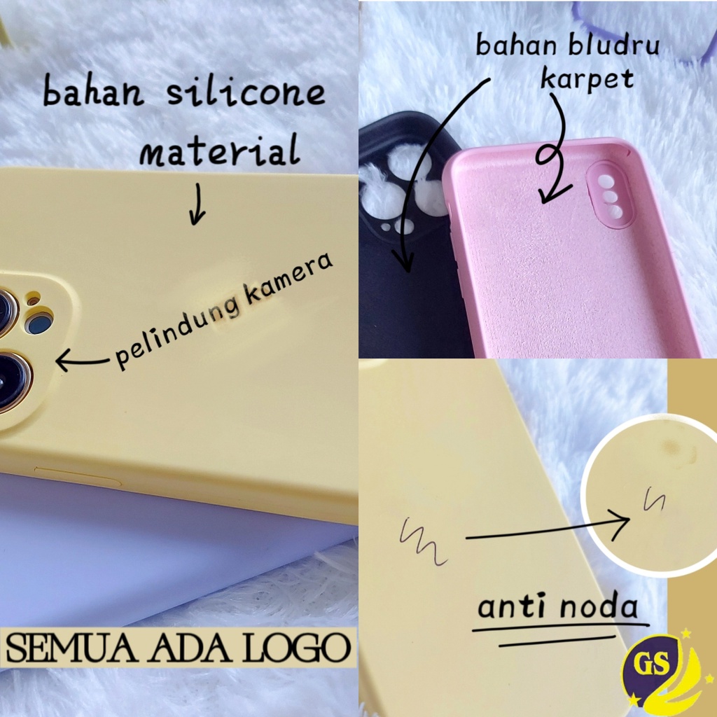 iPhone X XS / XR / XS MAX Premium Case Silicone Full Cover Back Soft Case Silikon Casing Anti Noda