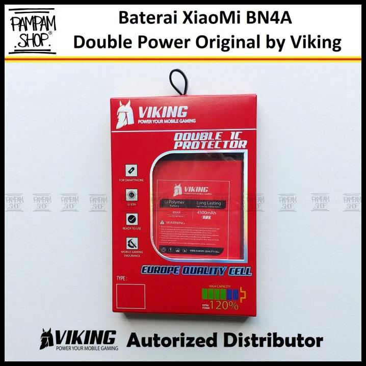 Baterai Viking Double Power Original Xiaomi Redmi Note 7 Pro Bn4A Ori