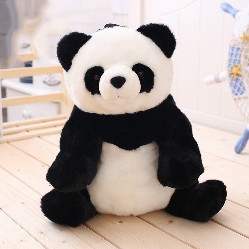 COD (Bayar di Tempat) Tas Ransel Boneka PANDA /Tas Panda Bulu Lucu