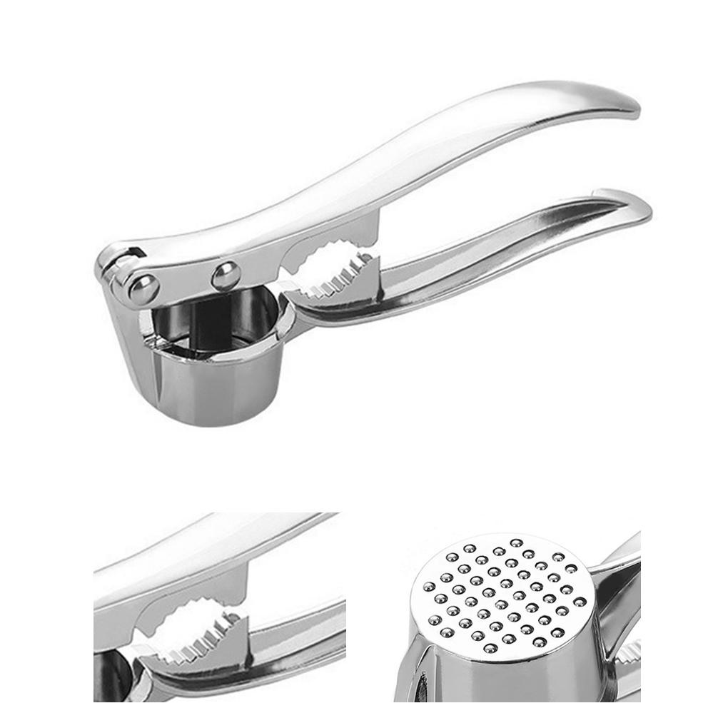 Garlic Press Alat Penghancur Penghalus Bawang Putih Jahe Dapur Pemeras Baja Kitchen GadgetR