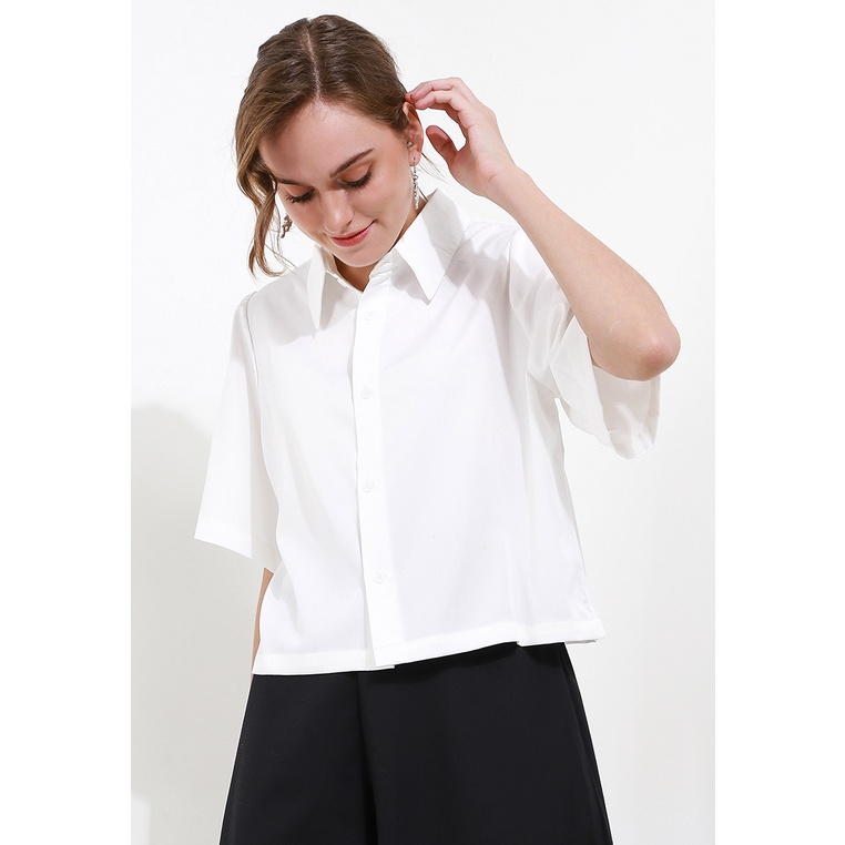 Seven Level - Piper Blouse - Putih