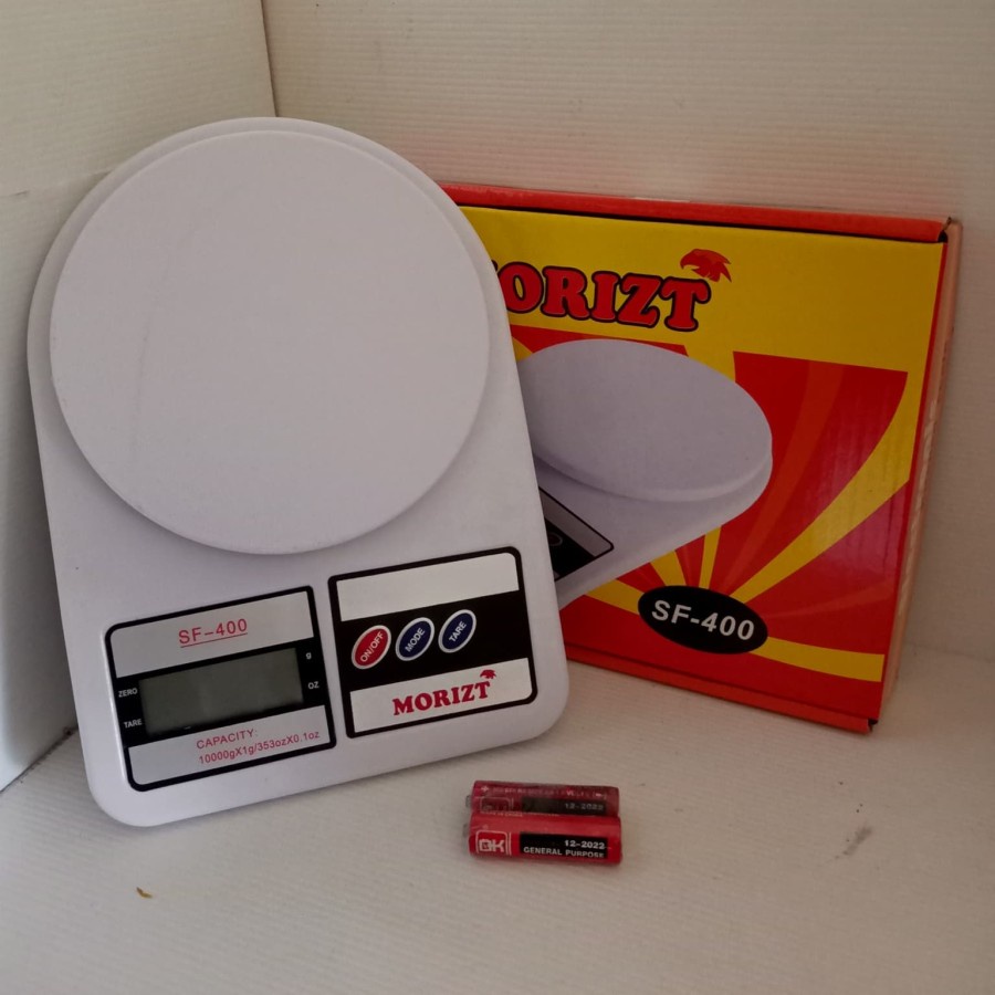 Timbangan dapur digital SF-400,moritz - Putih