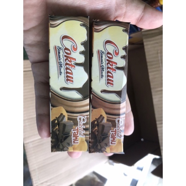 

coktau coklat tahu asli kediri