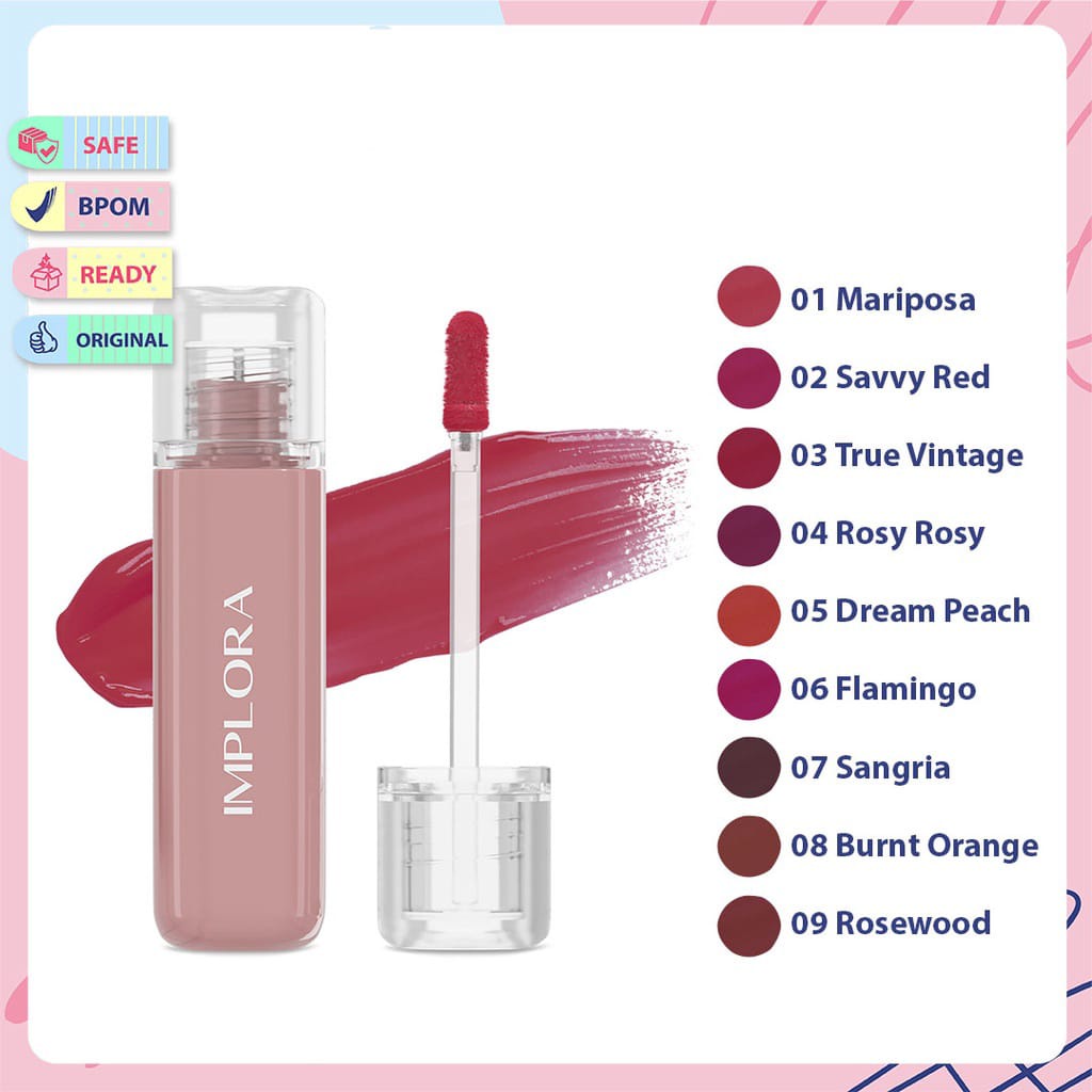 KHANZAACC Implora Jelly Tint 5ml BPOM