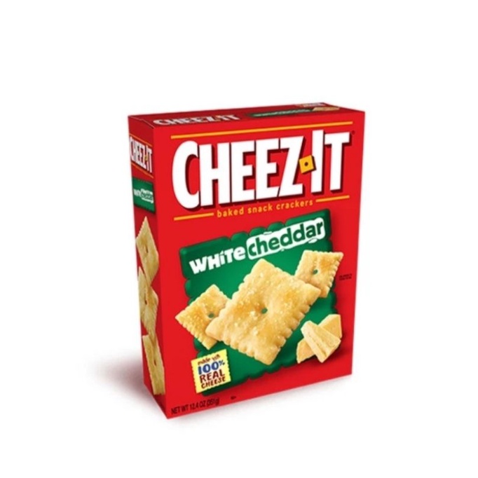 

cheez it snacks crackers white cheddar Biscuit biskuit 351gr