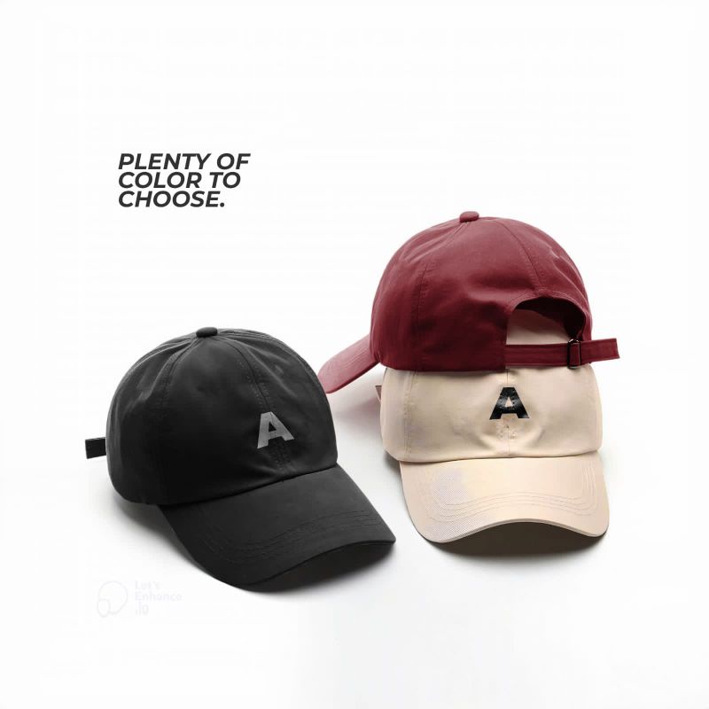 TOPI BASEBALL CAPS PREMIUM ORIGINAL LOGO LATER A