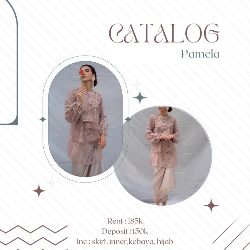 (Sewa Kebaya) Jaleela wisuda lamaran graduation