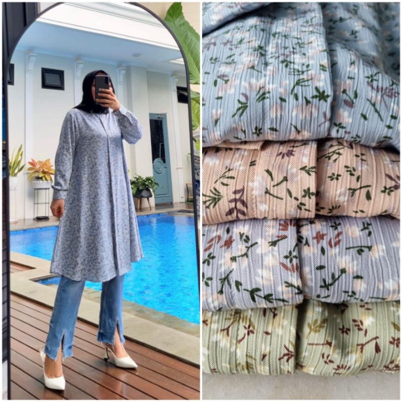 Kemeja Tunik Yoryu Edness Kayla