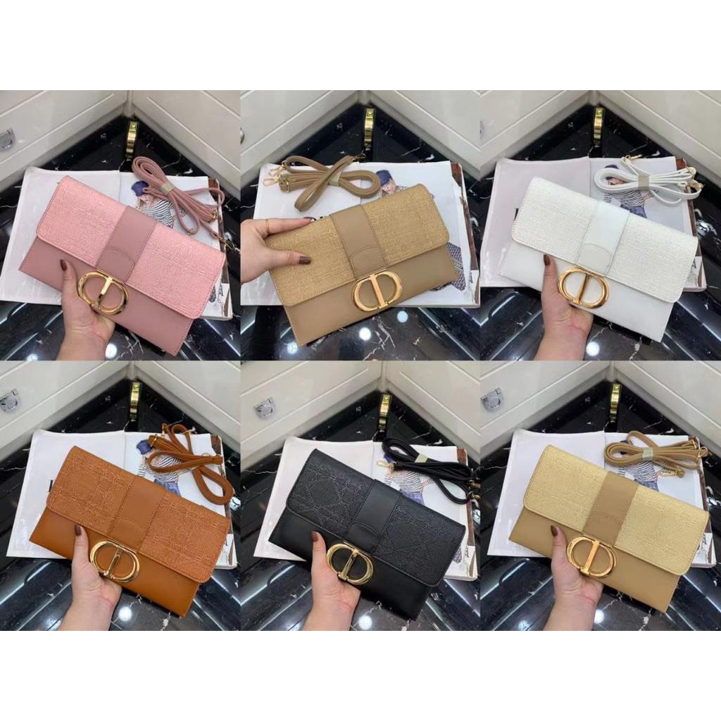 Promise Bag's shop (Bs COD) - Clutch Pesta 68030(1kg muat 2Pcs) Tas Wanita Import