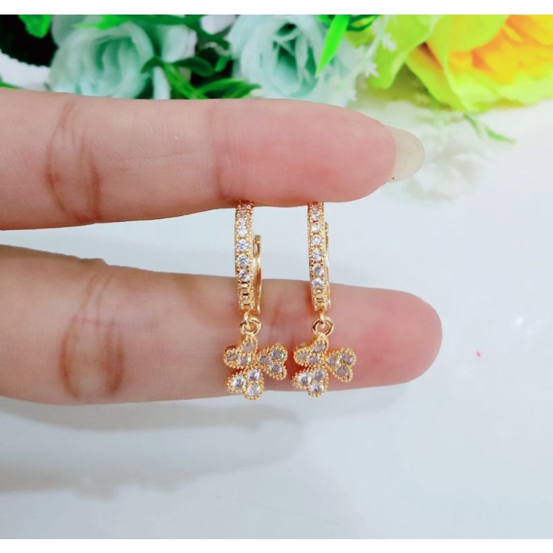 ANTING JEPIT PERMATA DENGAN LIONTIN MOTIF 002Q