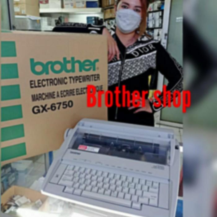Mesin tik listrik Brother GX 6750