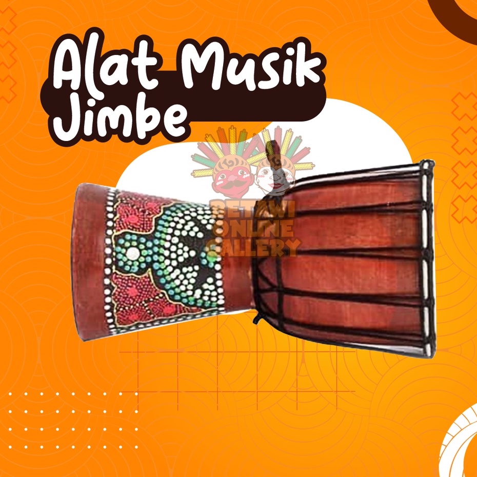 Alat Musik Tradisional Jimbe 30 Cm