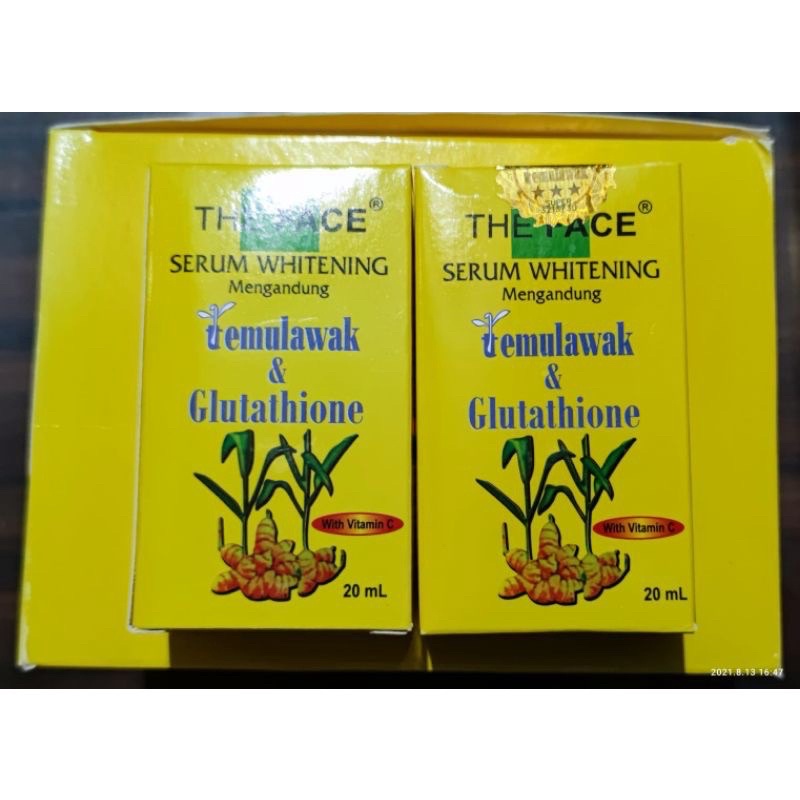 [BPOM] SERUM TEMULAWAK THE FACE BPOM ORIGINAL 20ML