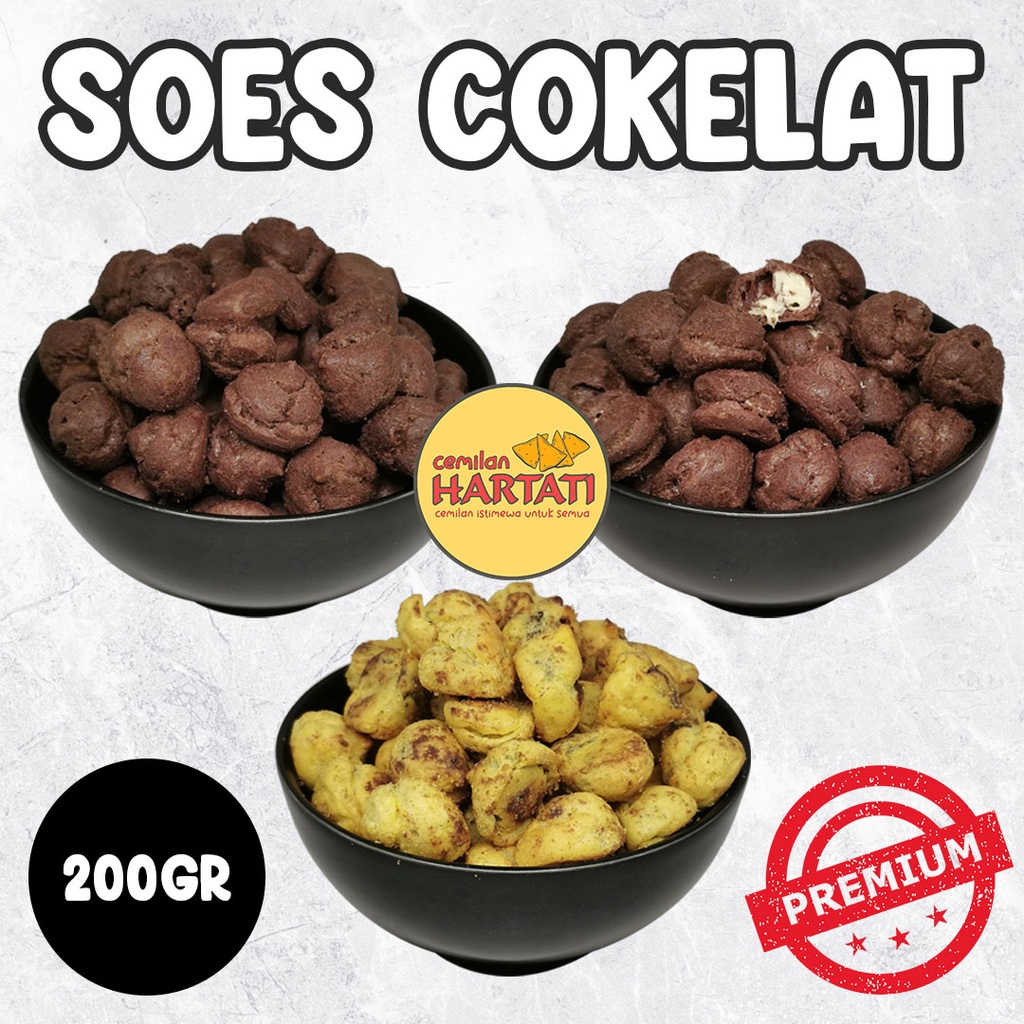 

Soes Kering Cokelat / Double Cokelat ( 200gr )