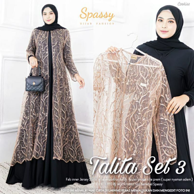 Jual CARDIGAN TILLE PANJANG Shopee Indonesia