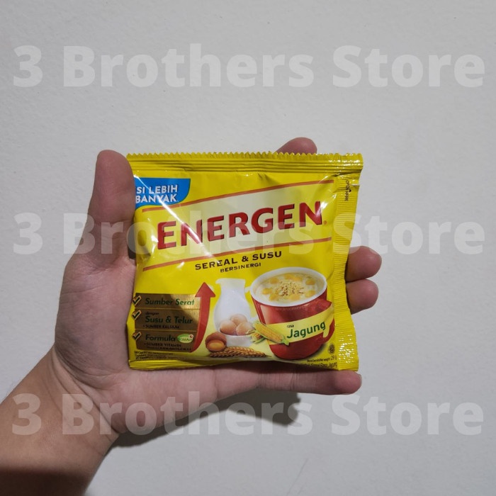 Energen Satuan Minuman Sereal Coklat Vanilla Jagung Jahe Kacang Hijau