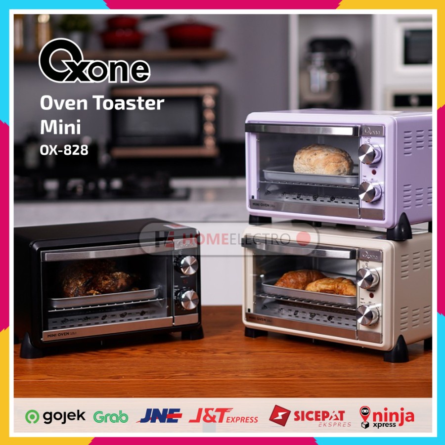 Oven Toaster Mini Oxone OX-828 Pemanggang Listrik 10 Lt