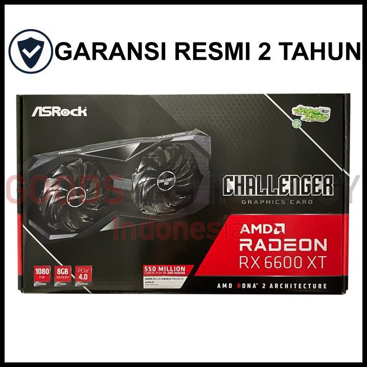 Asrock Amd Radeon Rx 6600 Xt Challenger D 8Gb Oc 6600Xt