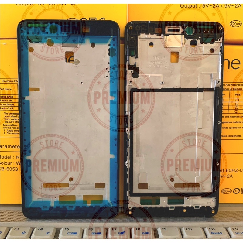 Frame Lcd Xiaomi Redmi Note 2 Tatakan Middle Xiaomi note 2 Original New