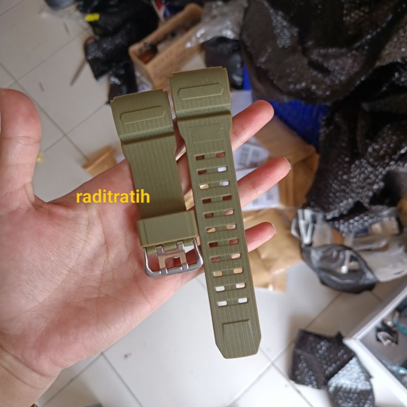 Tali jam tangan Skmei 1358 hijau army TALI JAM SKMEI I358 h