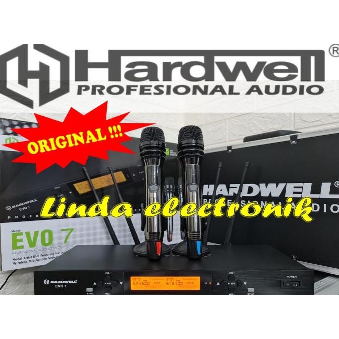mic wireless hardwell evo 7 HARDWELL EVO 7 handheld original