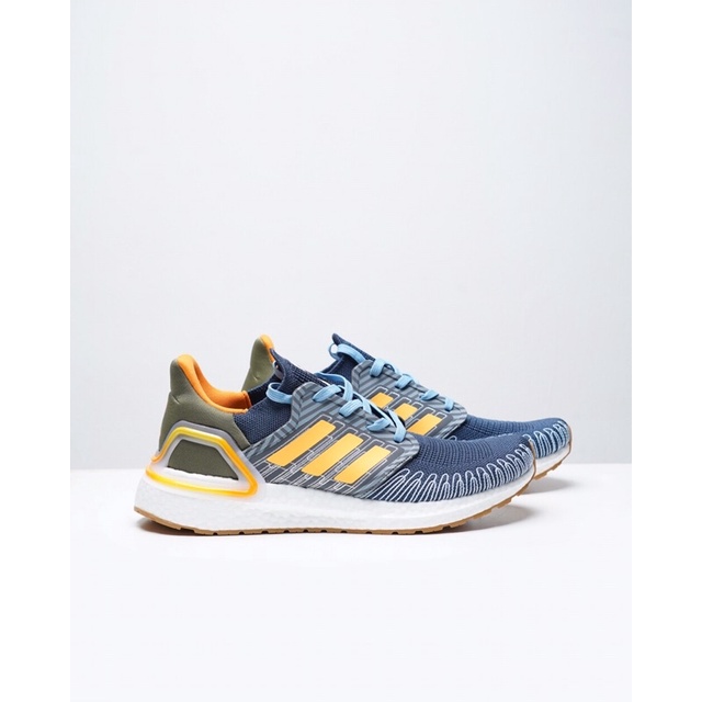 ADIDAS ULTRABOOST DNA SEA CITY PACK PHILIPPINES-CREW NAVY / SOLAR GOLD / CLOUD WHITE MATERIAL ORIGIN