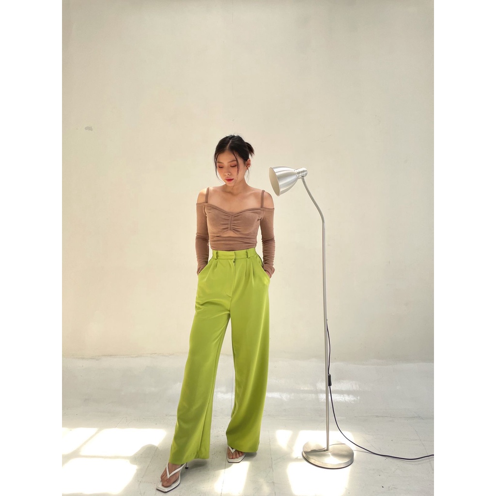 POTTIE - Ha-Ri Cullotes Pants - Long Culottes High Waist