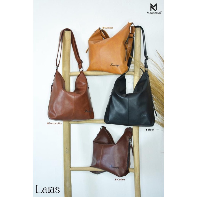 READY - LARAS HOBO BAG MOONZAYA ORIGINAL, TAS SELEMPANG WANITA / LARAS BAG BY MOONZAYA